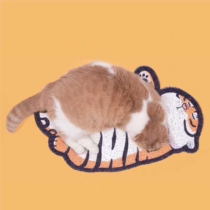 PurLab Sleepy Tiger Litter Mat - CreatureLand