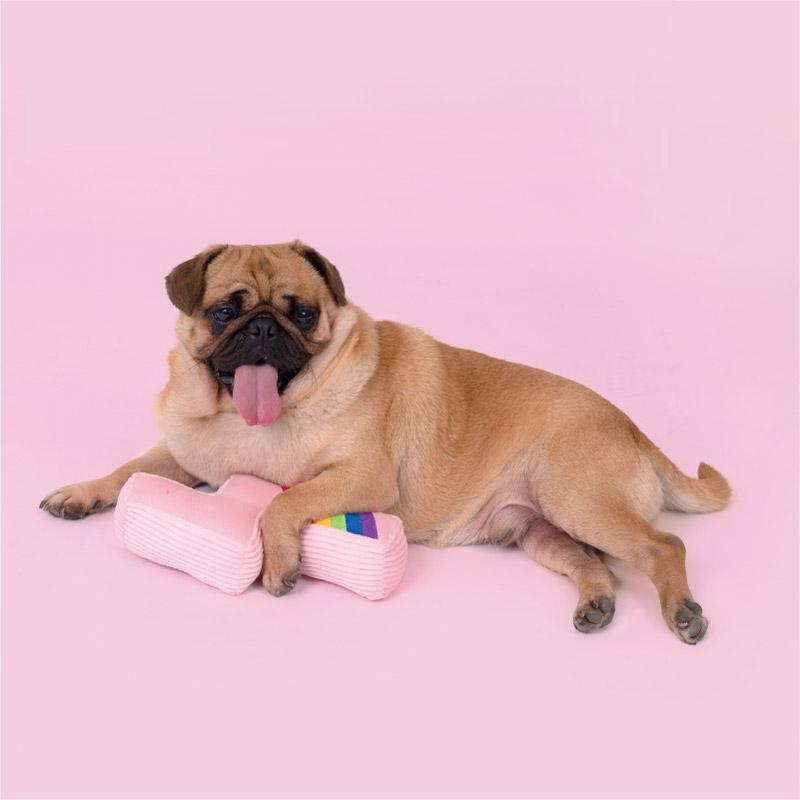 PurLab Squeaky Lightning Bolt Dog Toy - CreatureLand