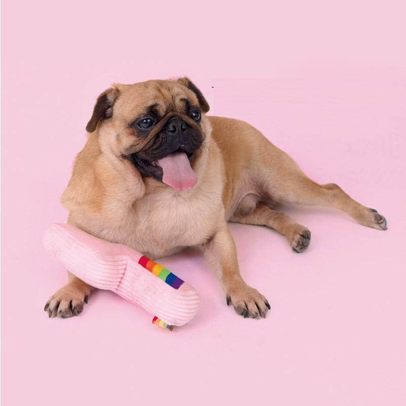 PurLab Squeaky Lightning Bolt Dog Toy - CreatureLand