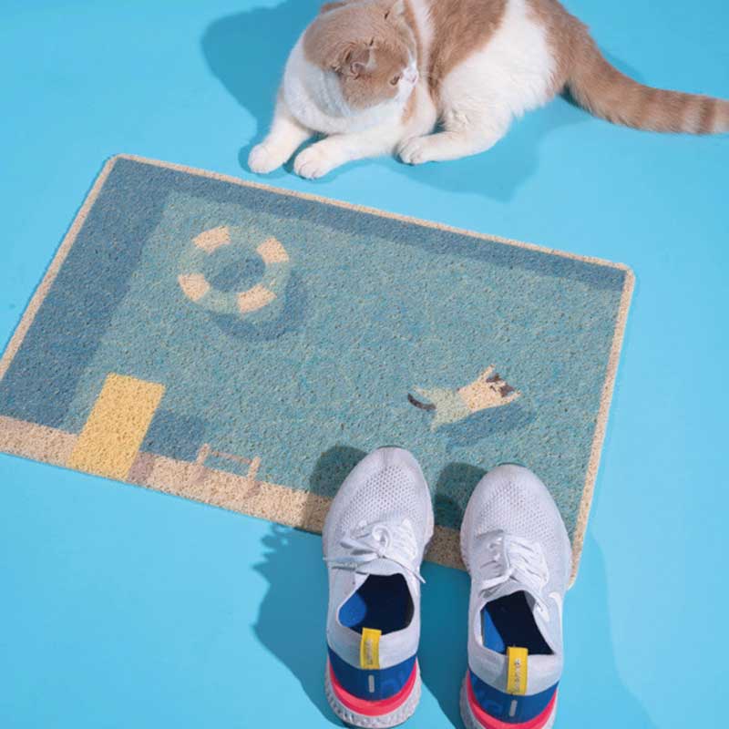 PurLab Summer Pool Cat Litter Mat - CreatureLand