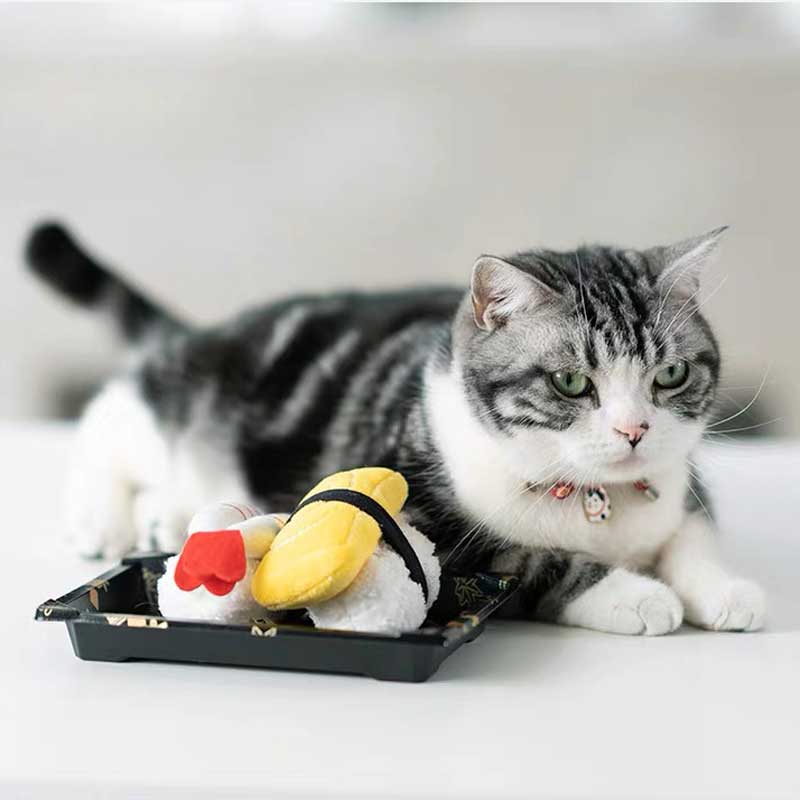 PurLab Sushi Catnip Toy (2 Designs) - CreatureLand