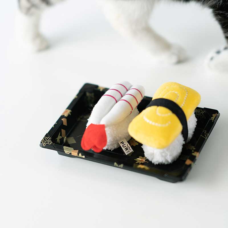 PurLab Sushi Catnip Toy (2 Designs) - CreatureLand