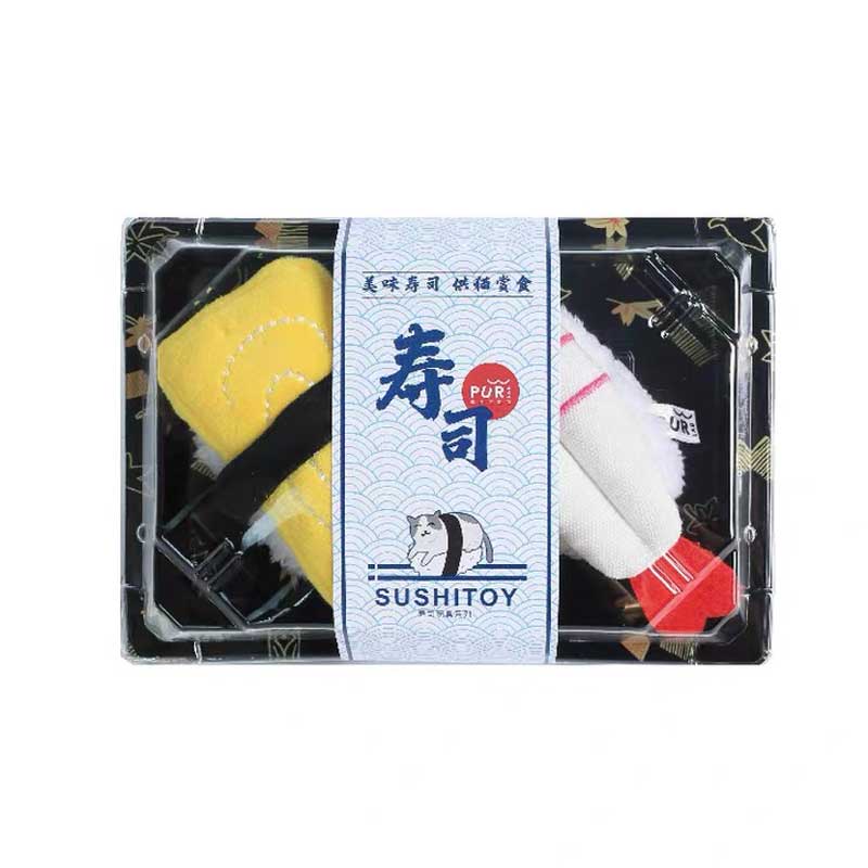 PurLab Sushi Catnip Toy (2 Designs) - CreatureLand