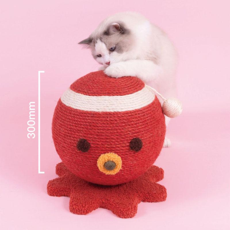 PurLab Takoyaki Cat Scratcher Ball - CreatureLand