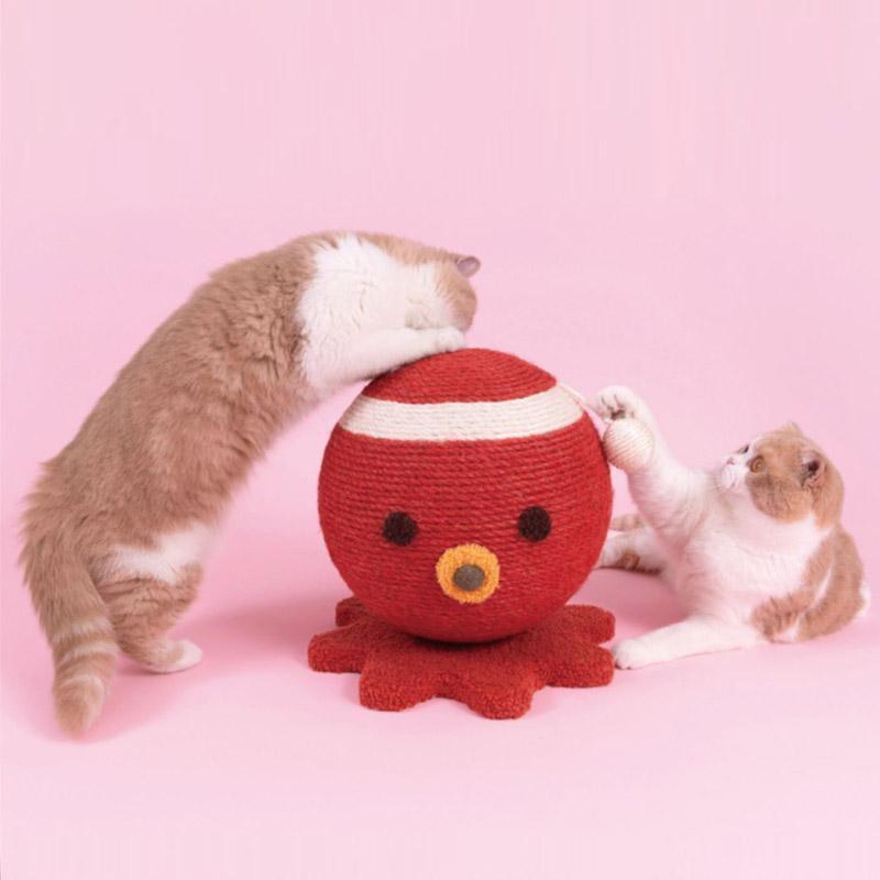 PurLab Takoyaki Cat Scratcher Ball - CreatureLand