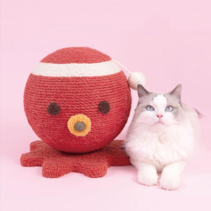 PurLab Takoyaki Cat Scratcher Ball - CreatureLand