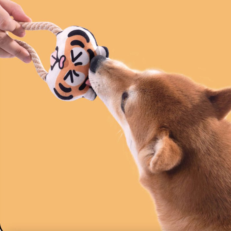 PurLab Tiger Dog Rope Toy (2 Designs) - CreatureLand