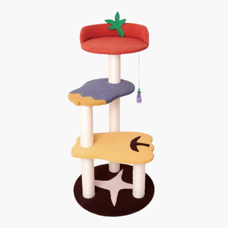 PurLab Vegetable Garden Cat Condo - CreatureLand