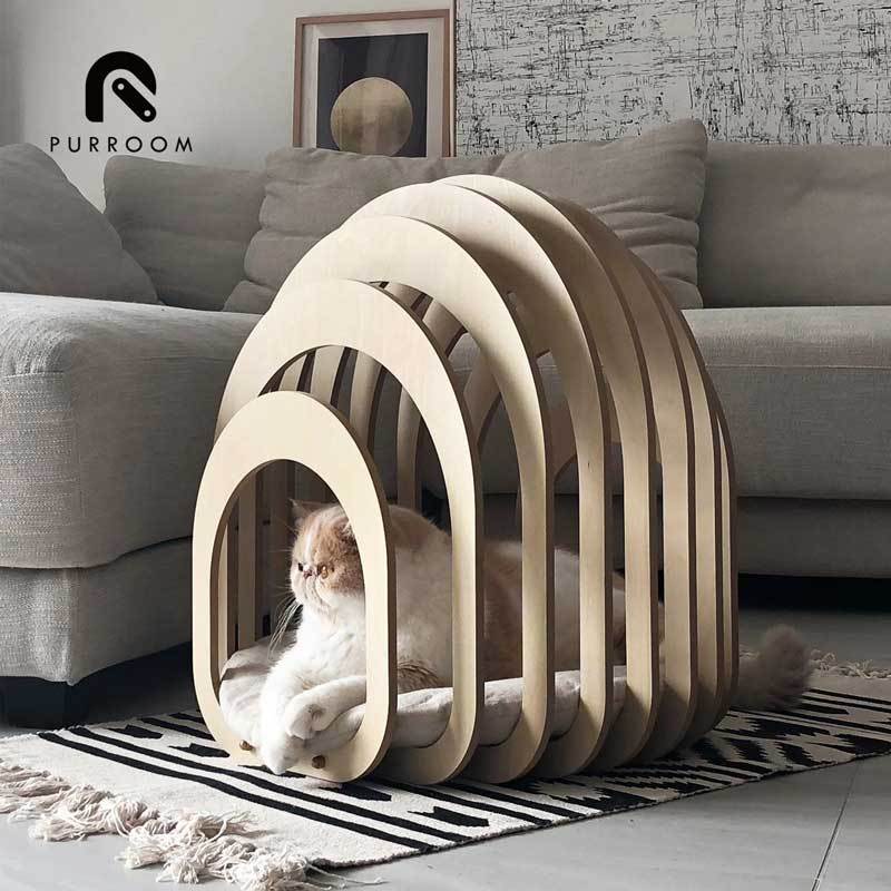 Purroom Arches Pet House - CreatureLand
