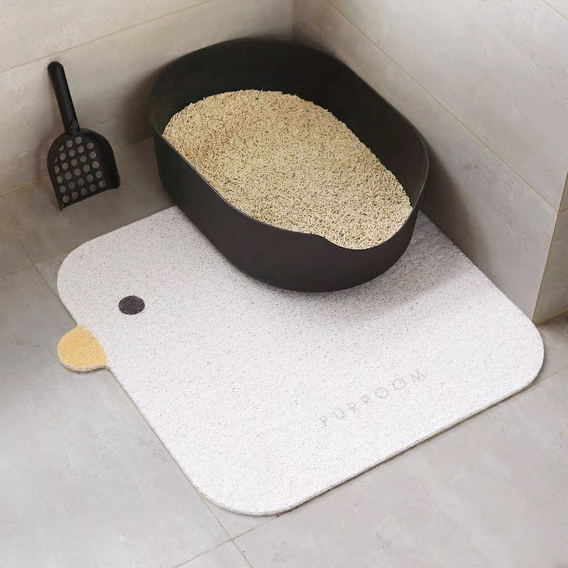 Purroom Little Chick Cat Litter Mat - CreatureLand