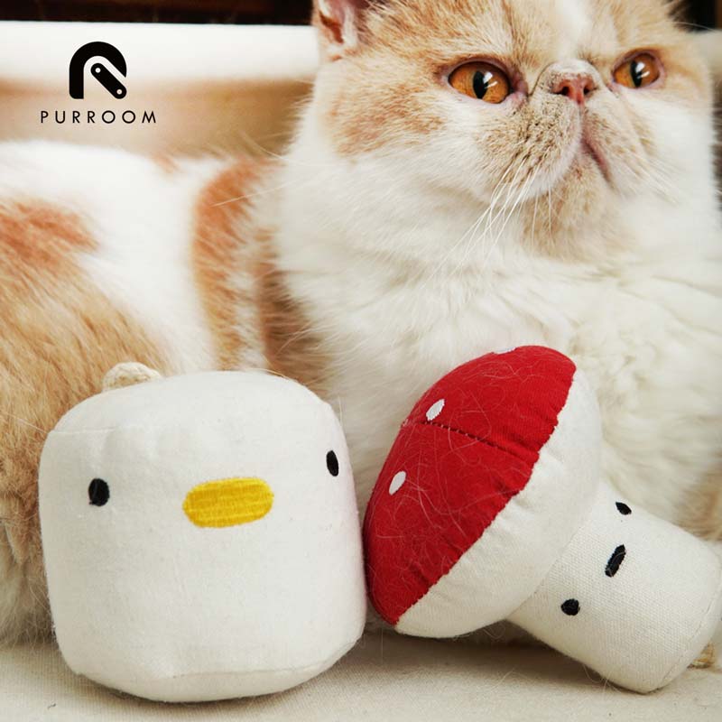 Purroom Little Chick Catnip Plush Toy - CreatureLand
