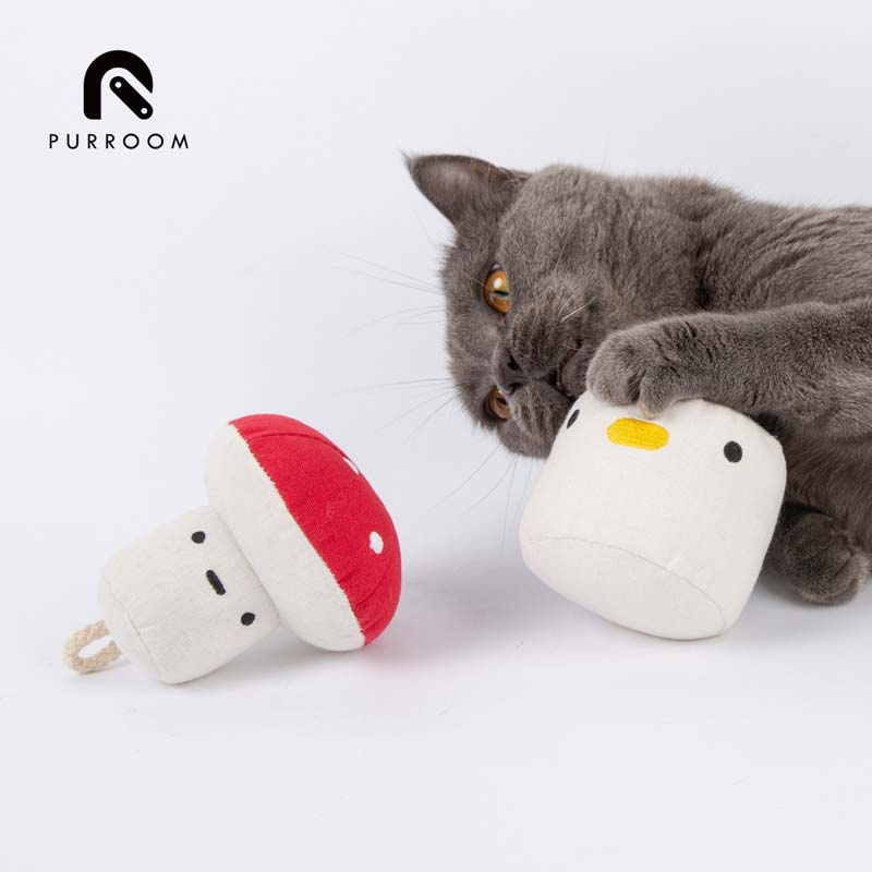 Purroom Little Chick Catnip Plush Toy - CreatureLand