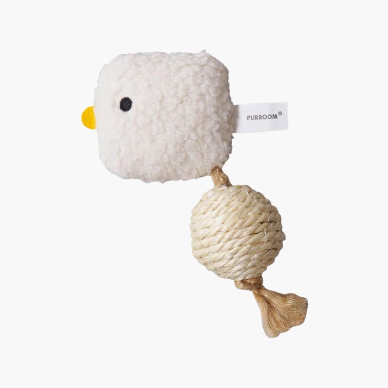 Purroom Little Chick Catnip Rope Ball - CreatureLand