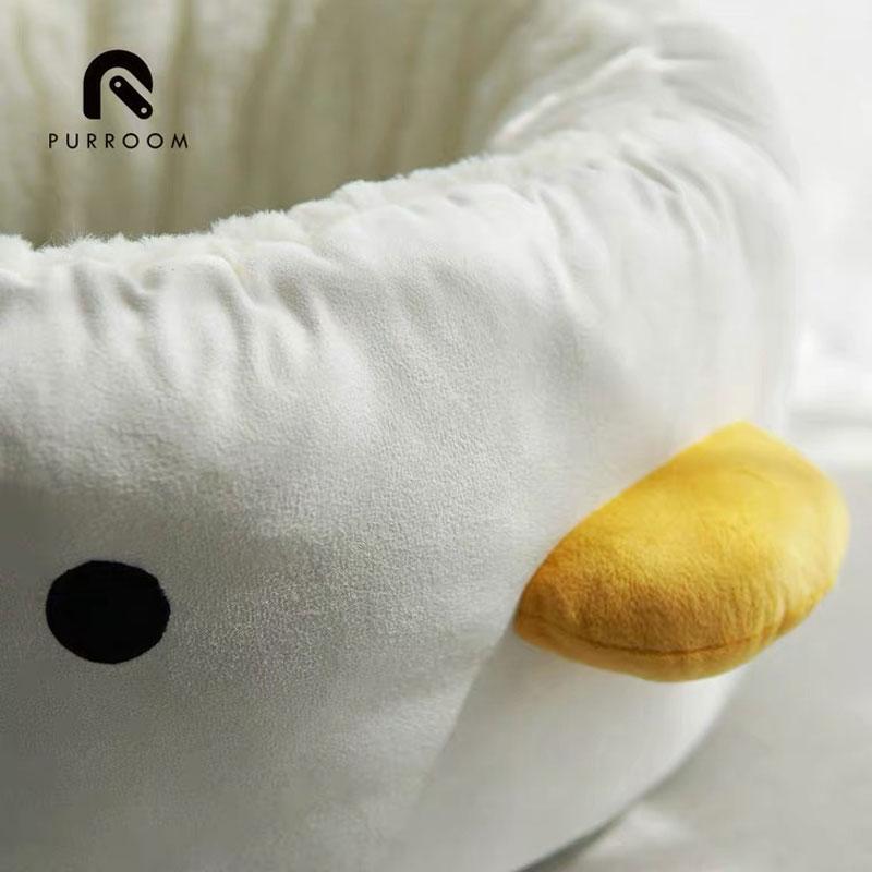 Purroom Little Chick Plush Pet Bed - CreatureLand