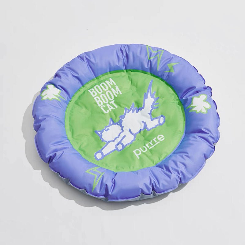 Purrre Boom Boom Cooling Mat | Round - CreatureLand