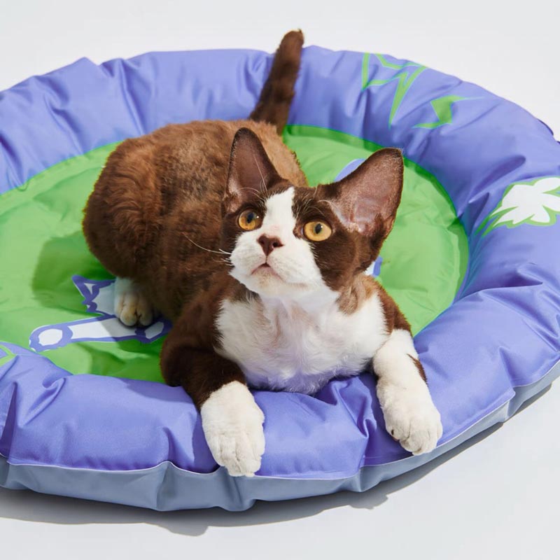 Purrre Boom Boom Cooling Mat | Round - CreatureLand