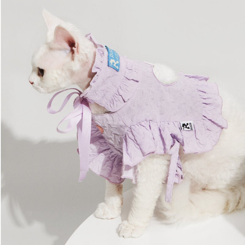 Purrre Ruffle Neck Collar (3 colours) - CreatureLand