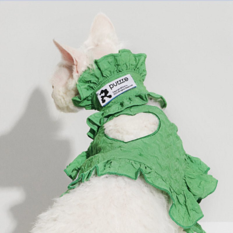 Purrre Ruffle Neck Collar (3 colours) - CreatureLand