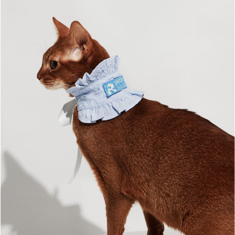 Purrre Ruffle Neck Collar (3 colours) - CreatureLand