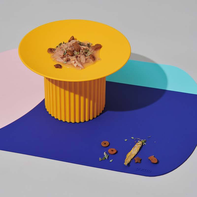 Purrre Teeth Party Elevated Feeders (4 Colours) - CreatureLand