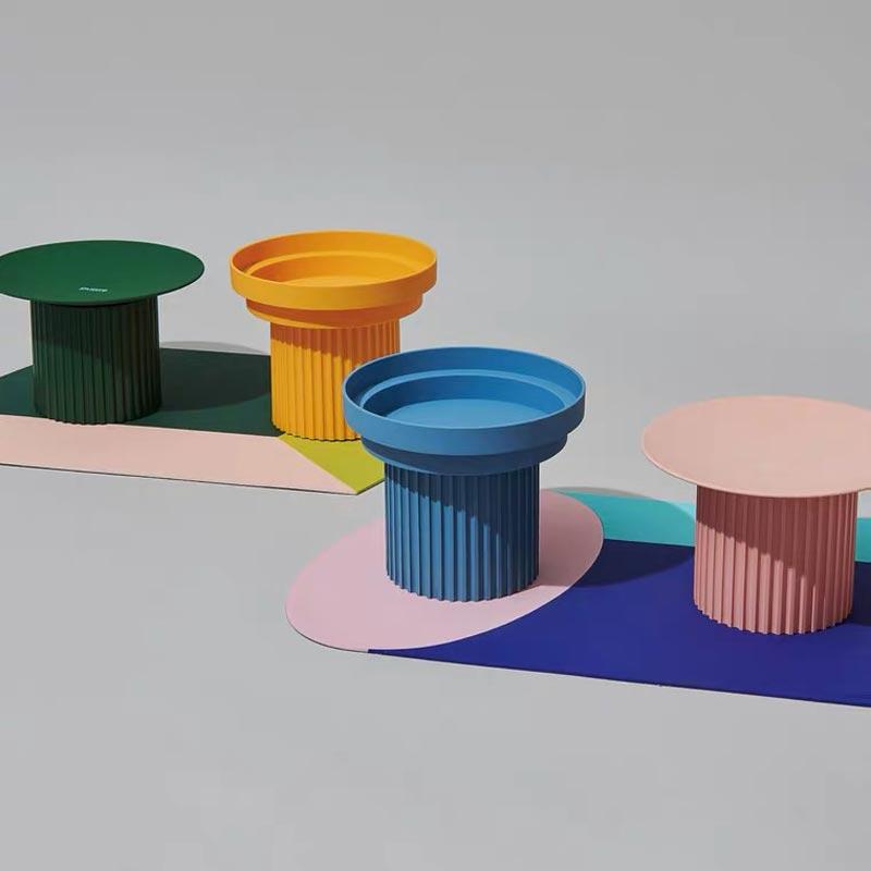 Purrre Teeth Party Elevated Feeders (4 Colours) - CreatureLand