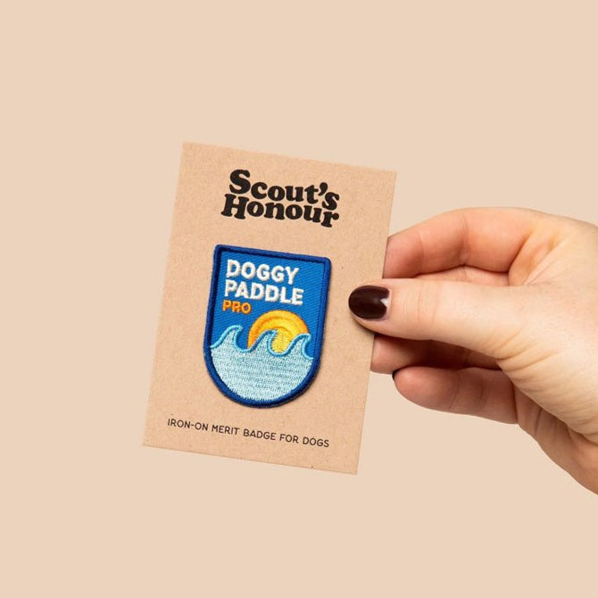 Scout's Honour Doggy Paddle Merit Badge - CreatureLand
