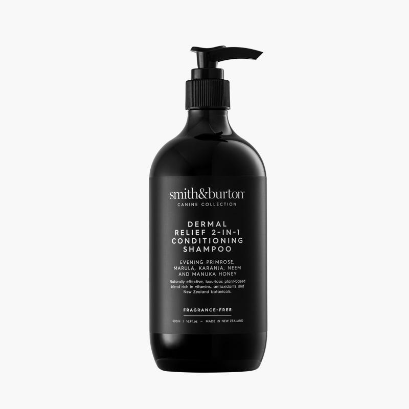 smith&burton 10% OFF: Dermal Relief 2-IN-1 Conditioning Shampoo - Evening Primrose, Marula, Karanja, Neem And Manuka Honey - CreatureLand