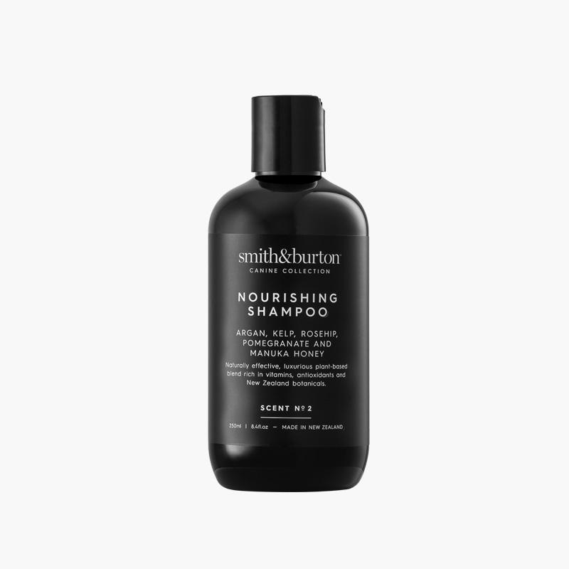 smith&burton 10% OFF: Nourishing Shampoo - Argan, Kelp, Rosehip, Pomegranate And Manuka Honey (2 Sizes) - CreatureLand