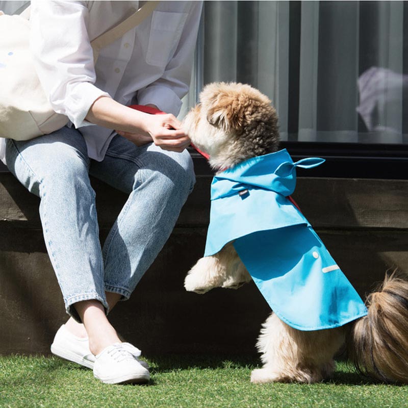 Sniff's Friends Cape Raincoat - Blue - CreatureLand