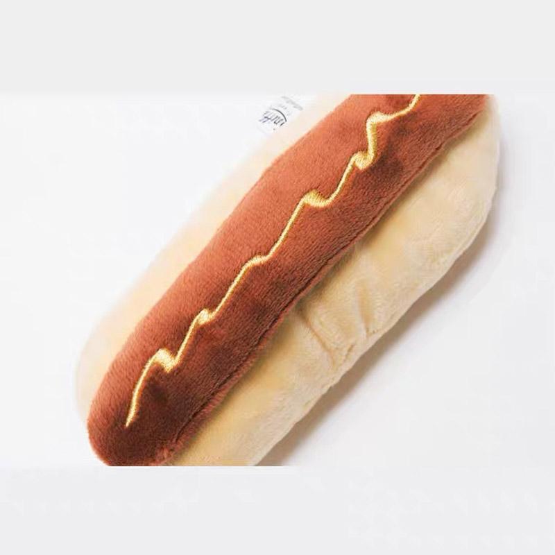Sniff's Friends Hotdog Bun Dog Toy - CreatureLand
