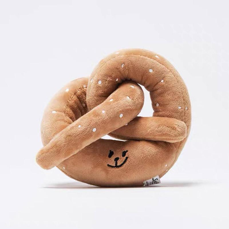 Dog pretzel cheap toy