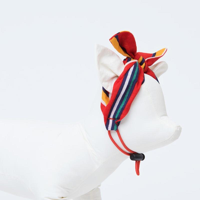 Sniff's Friends Stripe Headband - Red - CreatureLand