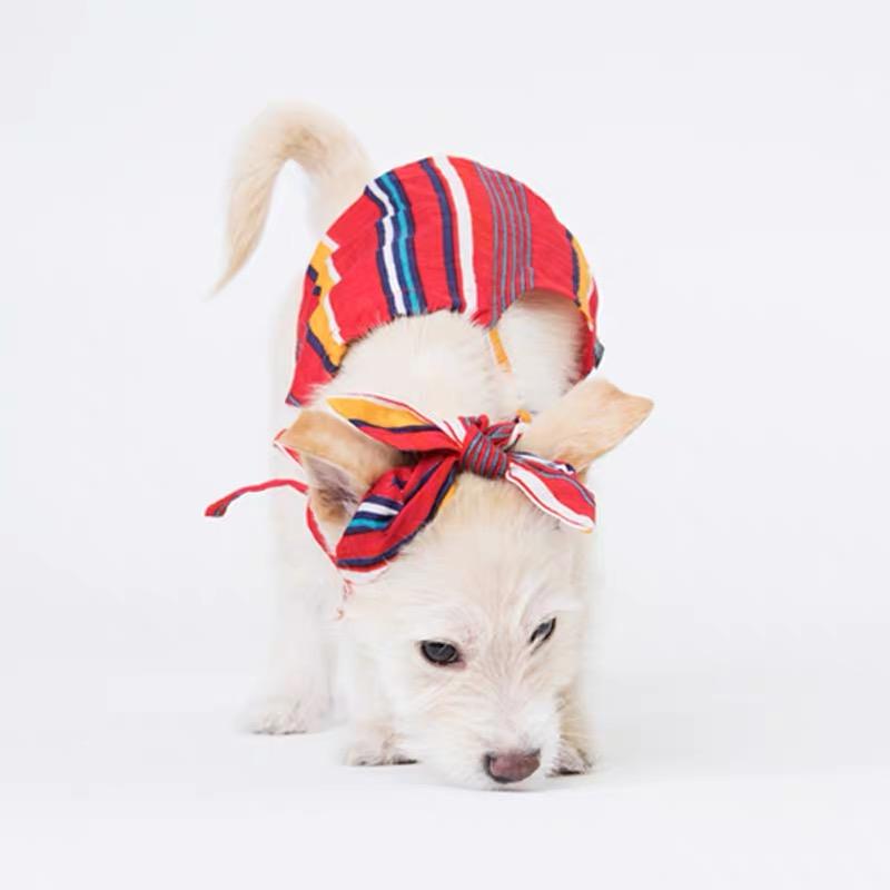 Sniff's Friends Stripe Headband - Red - CreatureLand