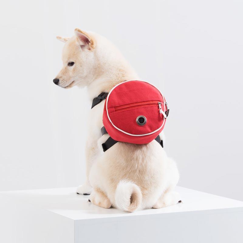 Sniff's Friends Tambourine Harness Backpack - Red - CreatureLand