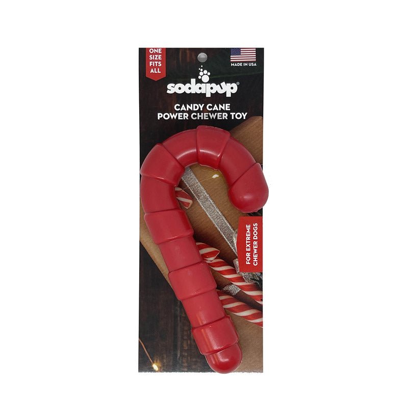 Sodapup Candy Cane Nylon Dog Chew Toy - CreatureLand