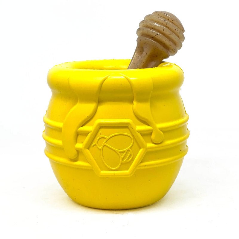 Sodapup Honey Pot Enrichment Toy & Treat Dispenser - CreatureLand