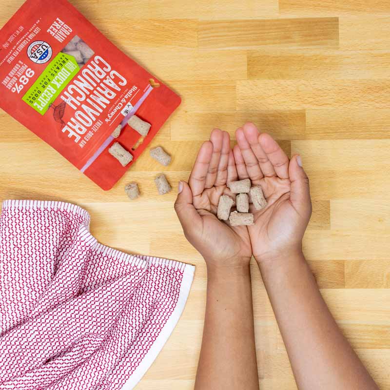 Stella & Chewy's Carnivore Crunch | Duck Freeze-Dried Raw Dog Treats (3.25oz) - CreatureLand