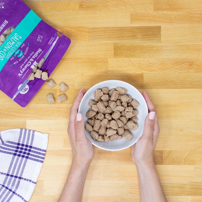 Stella & Chewy's Freeze Dried Dinner Morsels - Sea-Licious Salmon & Cod Recipe - CreatureLand