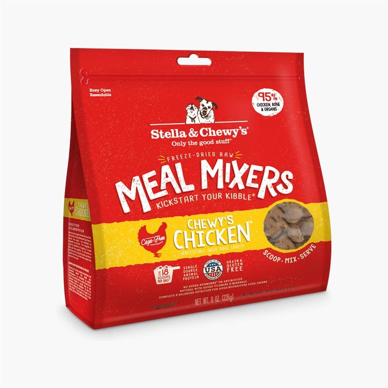 Stella & Chewy's Freeze-Dried Meal Mixers | Chewy’s Chicken (2 Sizes) - CreatureLand