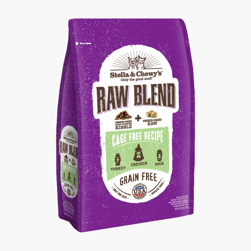 Stella & Chewy's Freeze-Dried Raw Blend Kibble | Cage Free Chicken (2 sizes) - CreatureLand