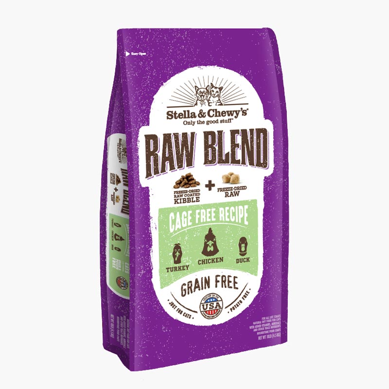 Stella & Chewy's Freeze-Dried Raw Blend Kibble | Cage Free Chicken (2 sizes) - CreatureLand