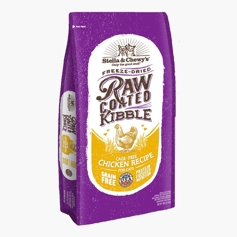 Stella & Chewy's Freeze-Dried Raw Coated Kibble - Cage Free Chicken (2 Sizes) - CreatureLand
