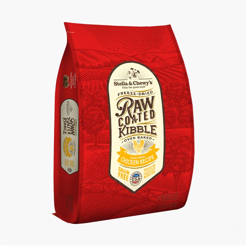 Stella & Chewy's Freeze-Dried Raw Coated Kibble | Cage-Free Chicken (2 Sizes) - CreatureLand