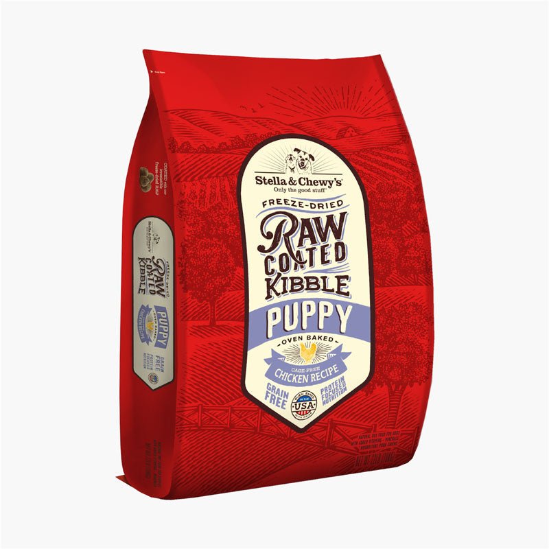 Stella & Chewy's Freeze-Dried Raw Coated Kibble Puppy | Cage-Free Chicken (2 Sizes) - CreatureLand