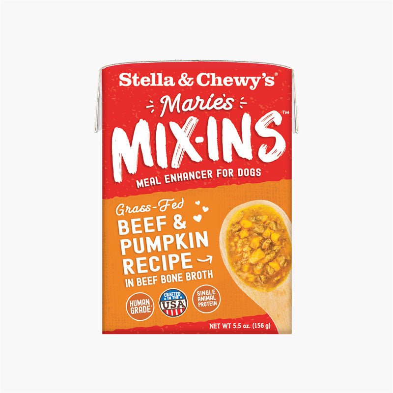 Stella & Chewy's Marie’s Mix-Ins | Beef & Pumpkin Meal Enhancer (5.5oz) - CreatureLand