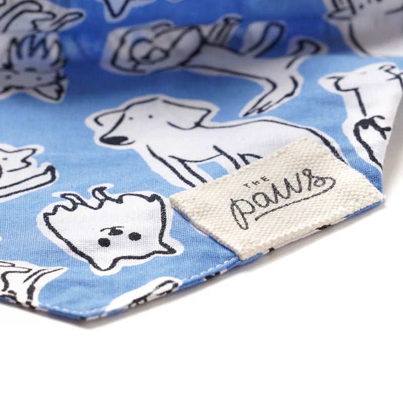 The Paws Walks Bandana - CreatureLand