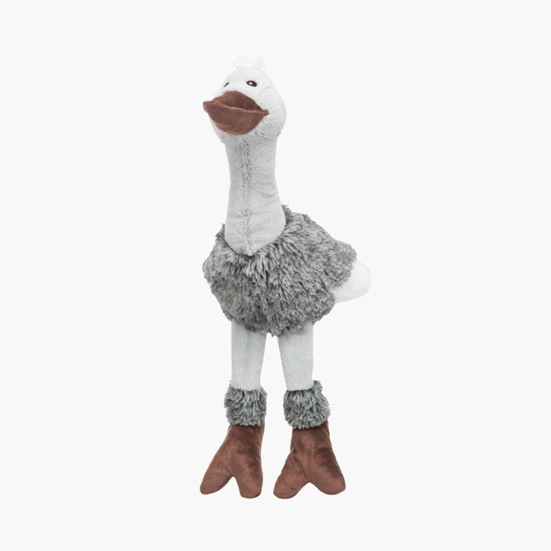 TRIXIE Ostrich Plush Dog Toy - CreatureLand