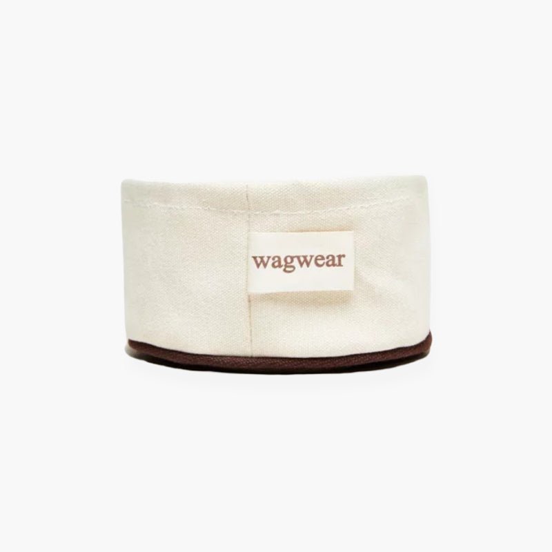 wagwear Canvas Collapsible Water Bowl - CreatureLand