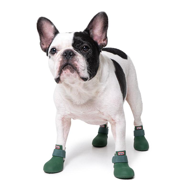 wagwear WagWellies® Dog Boots | Green - CreatureLand
