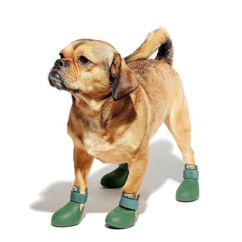 wagwear WagWellies® Dog Boots | Green - CreatureLand